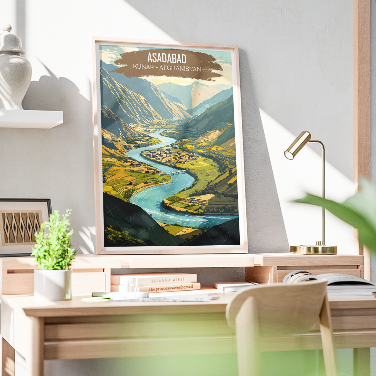 Asadabad - Kunar - Afghanistan - Travel Wall Art Print - Art Print - Travel Art Poster