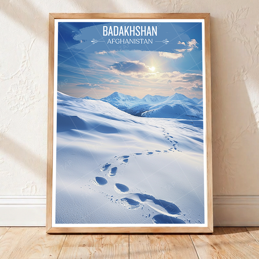 Badakhsan - Afghanistan - Travel Wall Art Print - Art Print - Travel Art Poster