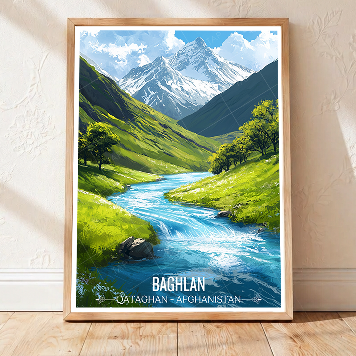 Baghlan - Qataghan - Afghanistan - Travel Wall Art Print - Art Print - Travel Art Poster
