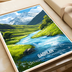 Baghlan - Qataghan - Afghanistan - Travel Wall Art Print - Art Print - Travel Art Poster