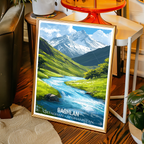 Baghlan - Qataghan - Afghanistan - Travel Wall Art Print - Art Print - Travel Art Poster