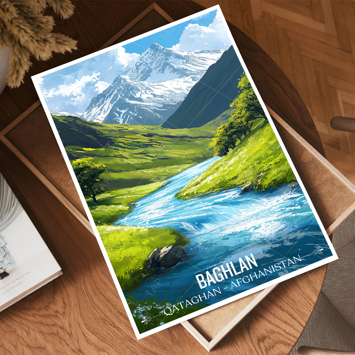 Baghlan - Qataghan - Afghanistan - Travel Wall Art Print - Art Print - Travel Art Poster