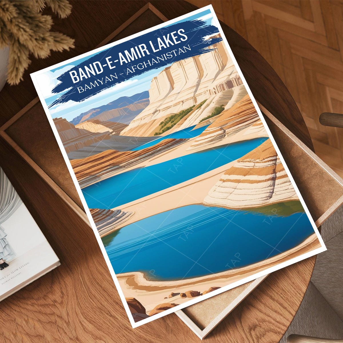 Band-e-Amir National Park Lakes - Bamyan - Afghanistan - Travel Wall Art Print - Art Print - Travel Art Poster