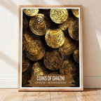 Coins of Ghazni - Afghanistan - Travel Wall Art Print - Art Print - Travel Art Poster