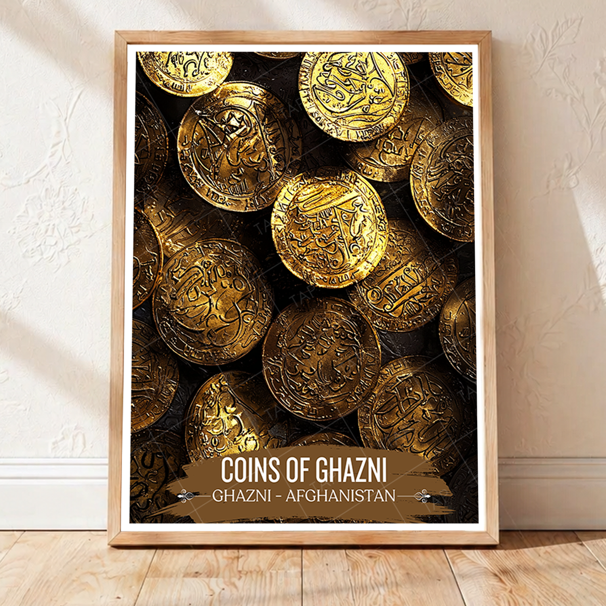 Coins of Ghazni - Afghanistan - Travel Wall Art Print - Art Print - Travel Art Poster