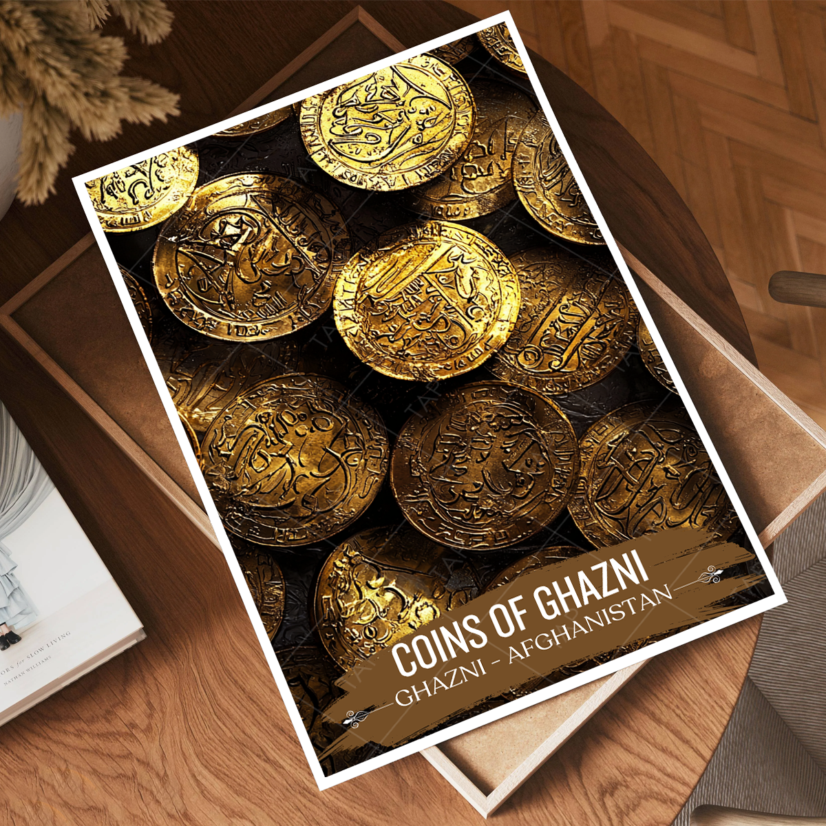 Coins of Ghazni - Afghanistan - Travel Wall Art Print - Art Print - Travel Art Poster