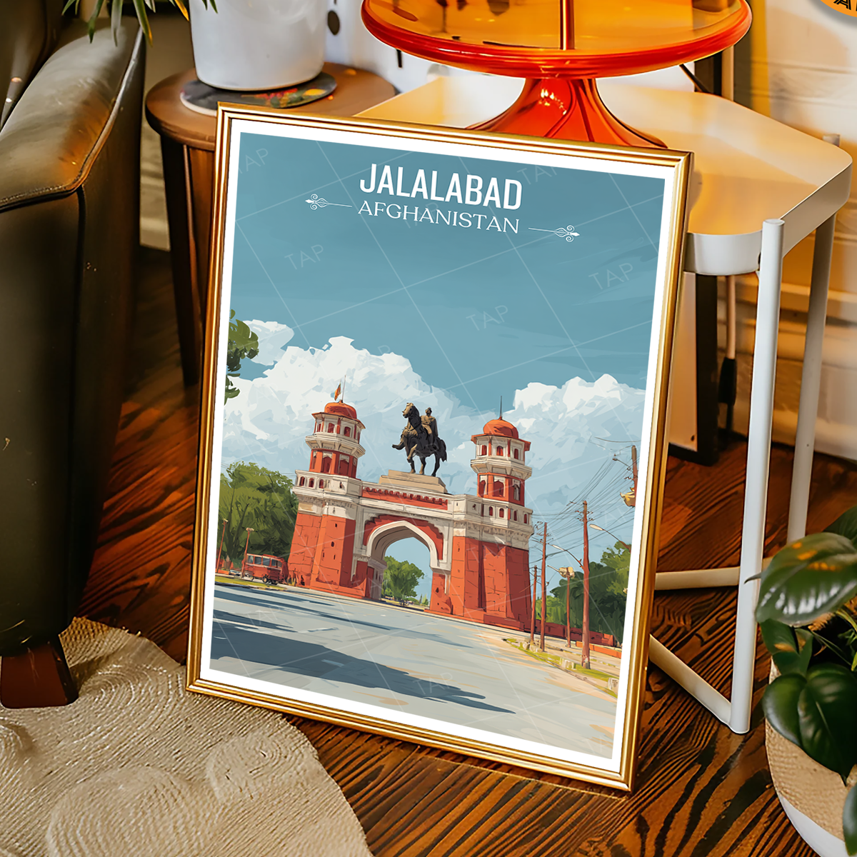 Jalalabad - Nangarhar - Afghanistan - Travel Wall Art Print - Art Print - Travel Art Poster