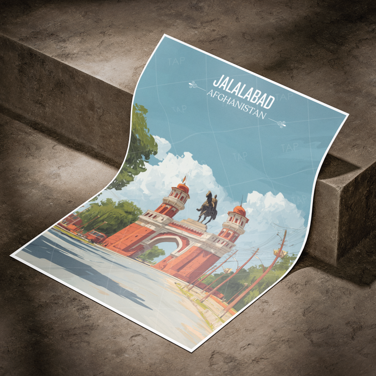 Jalalabad - Nangarhar - Afghanistan - Travel Wall Art Print - Art Print - Travel Art Poster