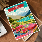 Kabul - National Park - Afghanistan - Travel Wall Art Print - Art Print - Travel Art Poster