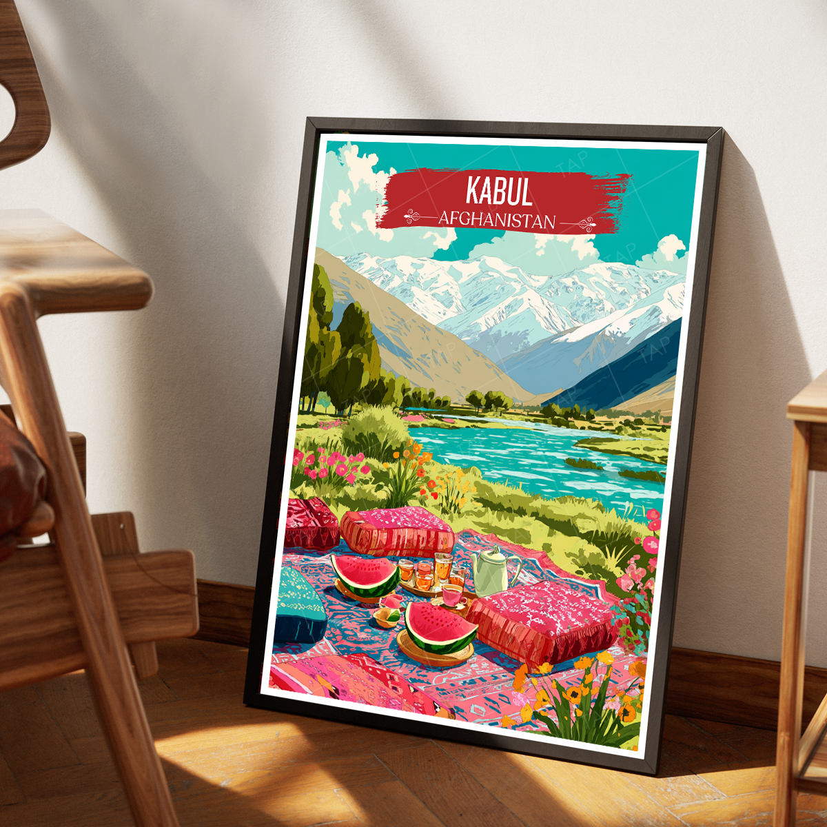 Kabul - National Park - Afghanistan - Travel Wall Art Print - Art Print - Travel Art Poster