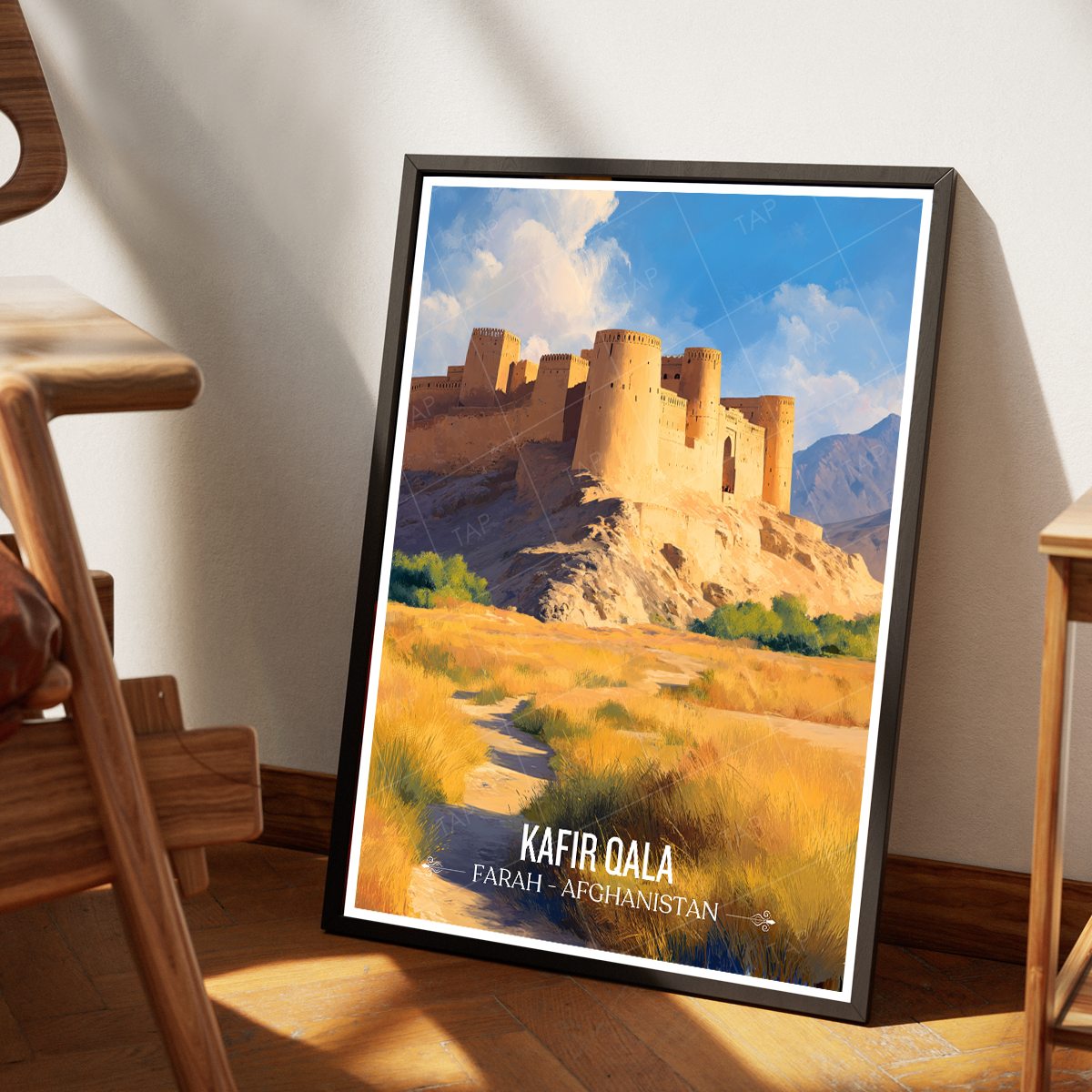 Kafir Qala - Farah - Afghanistan - Travel Wall Art Print - Art Print - Travel Art Poster
