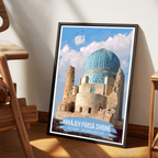 Khvajeh Parsa Shrine - Kunar - Afghanistan - Travel Wall Art Print - Art Print - Travel Art Poster