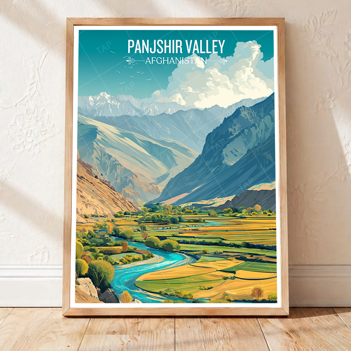 Panjshir Valley - Afghanistan - Travel Wall Art Print - Art Print - Travel Art Poster