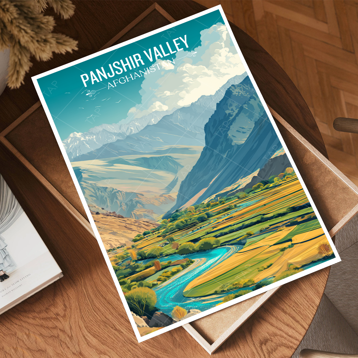Panjshir Valley - Afghanistan - Travel Wall Art Print - Art Print - Travel Art Poster