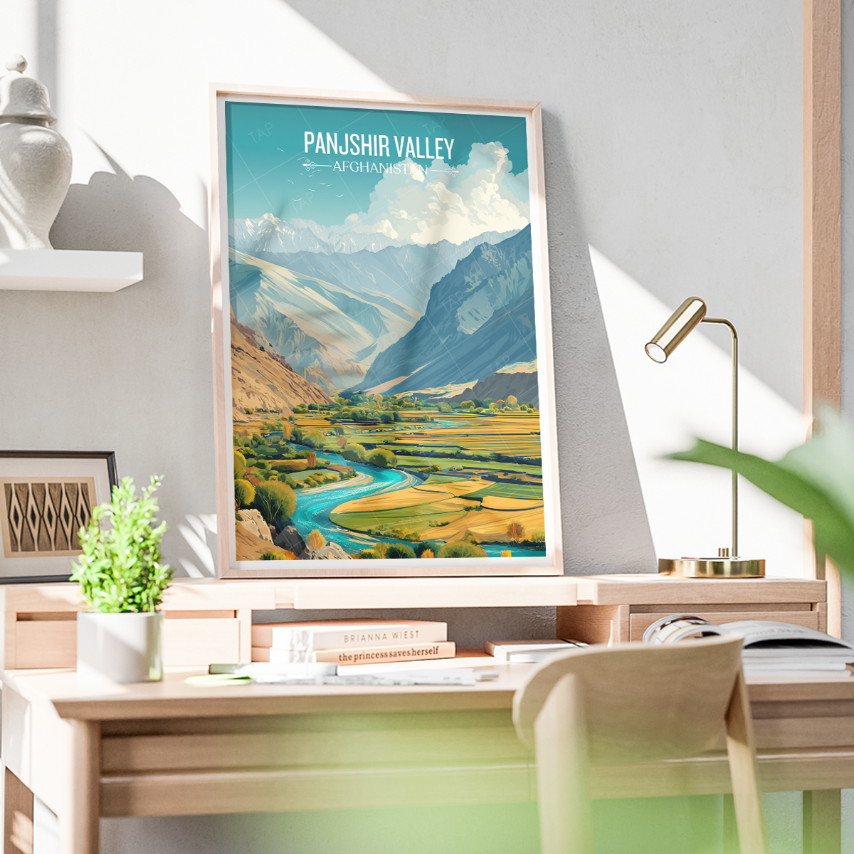 Panjshir Valley - Afghanistan - Travel Wall Art Print - Art Print - Travel Art Poster