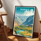 Panjshir Valley - Afghanistan - Travel Wall Art Print - Art Print - Travel Art Poster