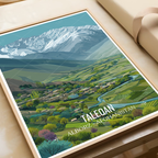 Taleqan - Alborz - Afghanistan - Travel Wall Art Print - Art Print - Travel Art Poster