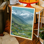 Taleqan - Alborz - Afghanistan - Travel Wall Art Print - Art Print - Travel Art Poster