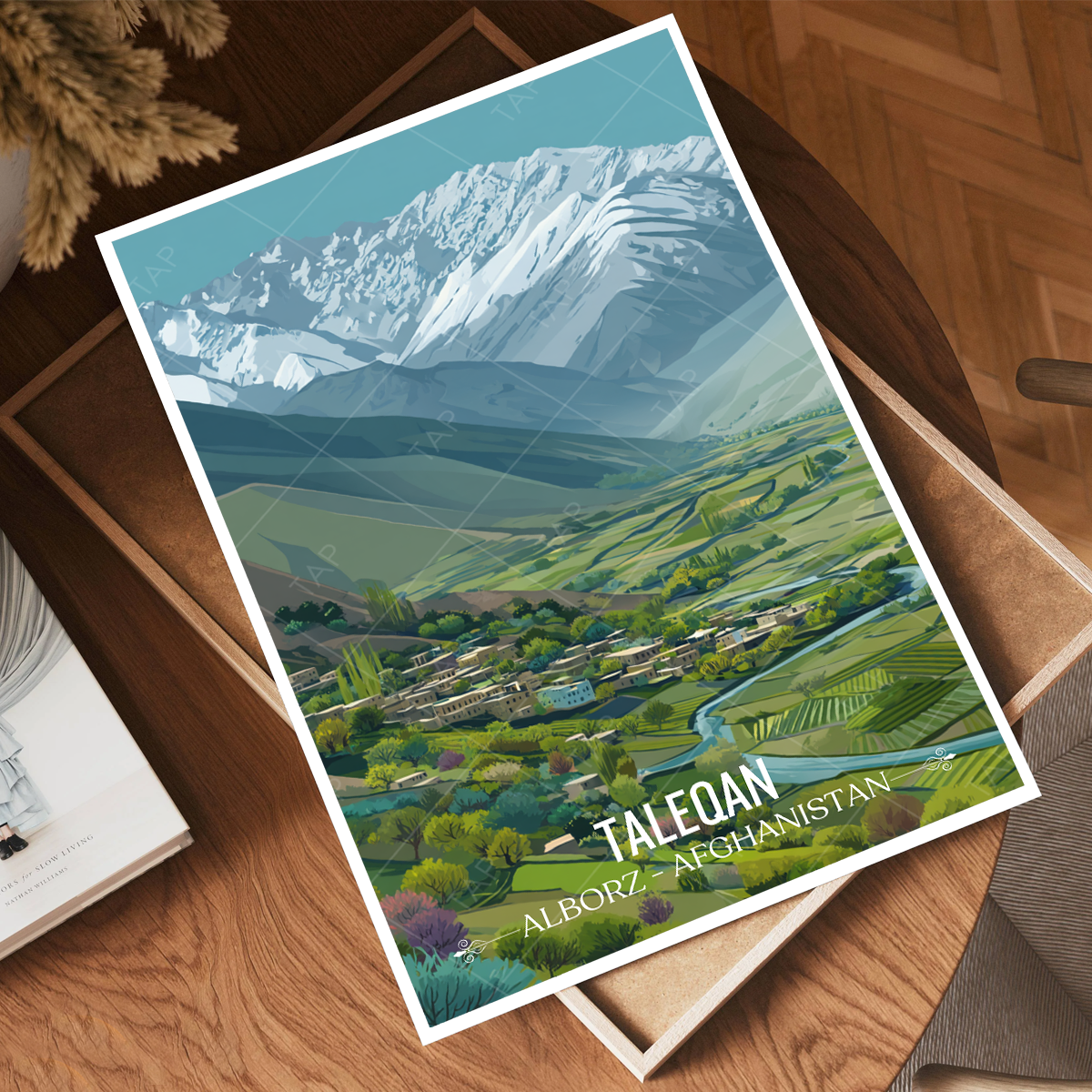 Taleqan - Alborz - Afghanistan - Travel Wall Art Print - Art Print - Travel Art Poster