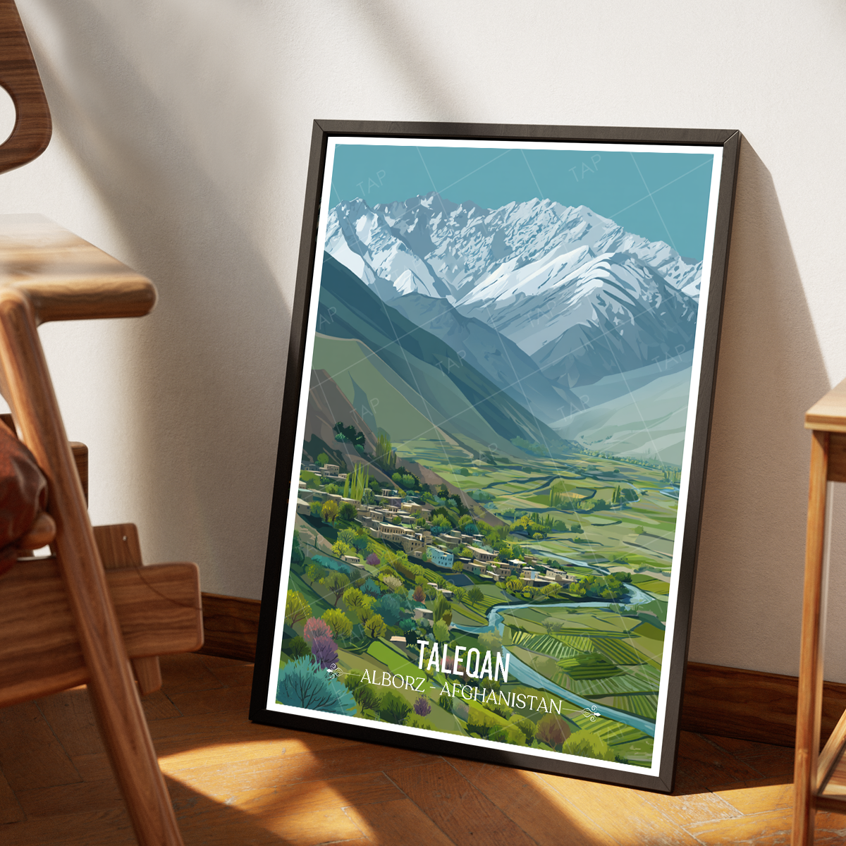 Taleqan - Alborz - Afghanistan - Travel Wall Art Print - Art Print - Travel Art Poster