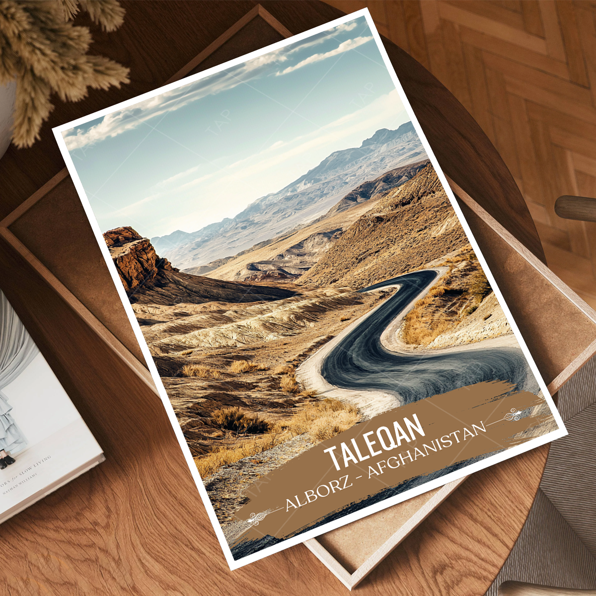 Taloqan Mountains - Alborz - Afghanistan - Travel Wall Art Print - Art Print - Travel Art Poster