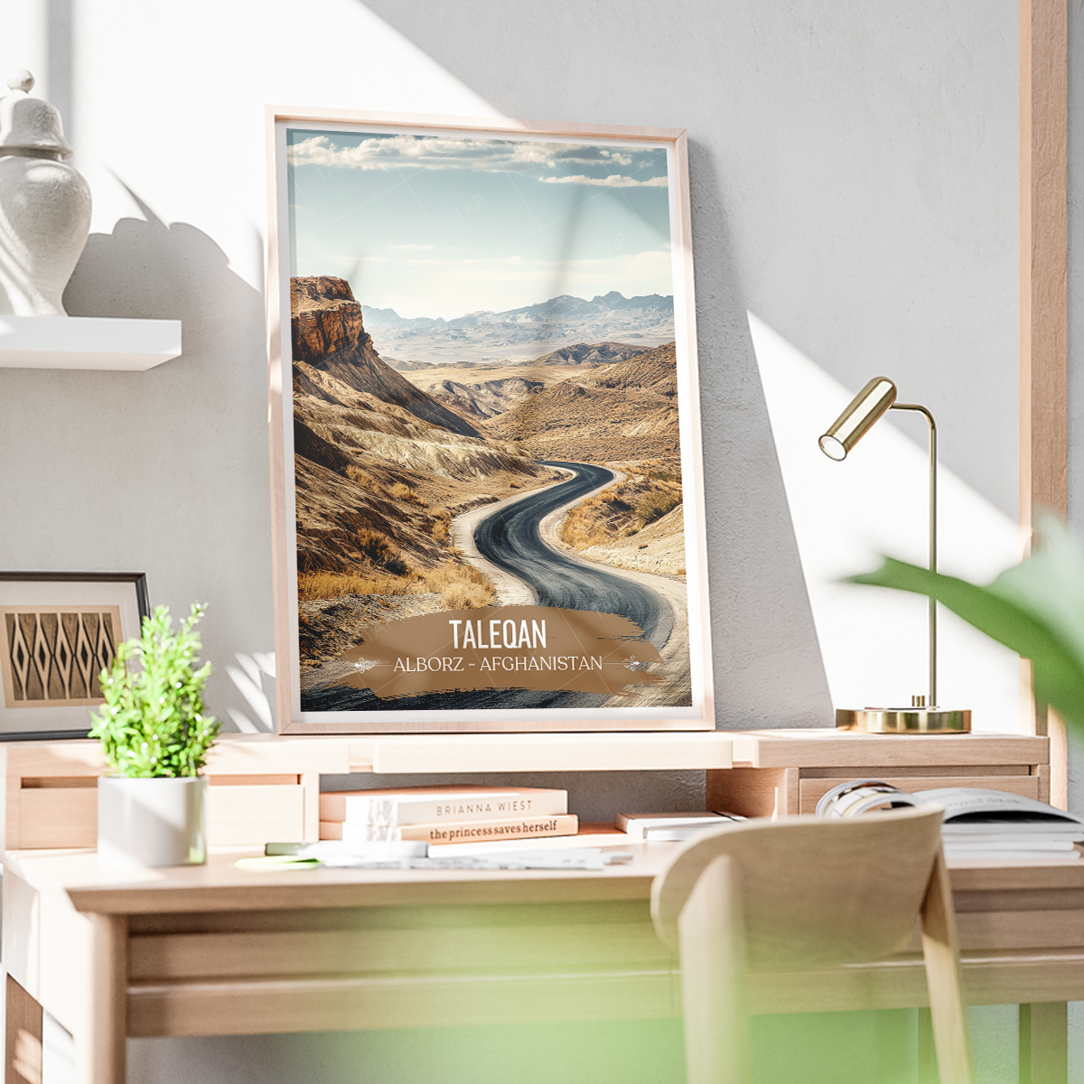 Taloqan Mountains - Alborz - Afghanistan - Travel Wall Art Print - Art Print - Travel Art Poster
