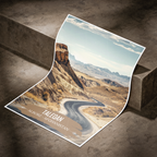 Taloqan Mountains - Alborz - Afghanistan - Travel Wall Art Print - Art Print - Travel Art Poster