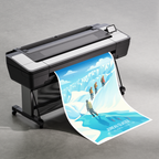 Juneau Glacier - Alaska - Travel Poster Print Modern Style Wall Art