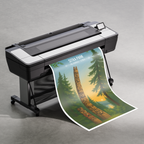 Sitka Park - Alaska - Travel Poster Print Modern Style Wall Art