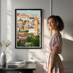 Casbah - Algeria - Travel Poster Vintage Style Wall Art Print - Art Print - Travel Art Poster