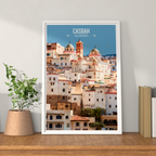 Casbah - Algeria - Travel Poster Vintage Style Wall Art Print - Art Print - Travel Art Poster