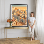 Ghardaia - Algeria - Travel Poster Vintage Style Wall Art Print - Art Print - Travel Art Poster