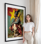 Kabyle Leqbayel - Algeria - Travel Poster Vintage Style Wall Art Print - Art Print - Travel Art Poster