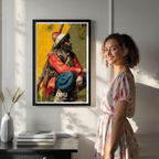 Kabyle Leqbayel - Algeria - Travel Poster Vintage Style Wall Art Print - Art Print - Travel Art Poster