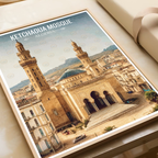 Ketchaoua Mosque - Algeria - Travel Poster Vintage Style Wall Art Print - Art Print - Travel Art Poster