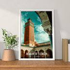 Mosque of Tlemcen - Algeria - Travel Poster Vintage Style Wall Art Print - Art Print - Travel Art Poster