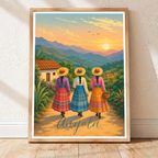 Angola - Travel Poster Vintage Style Wall Art Print - Art Print - Travel Art Poster