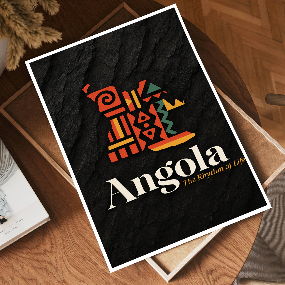 Angola - Travel Poster Vintage Style Wall Art Print - Art Print - Travel Art Poster