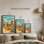 Angola - Travel Poster Vintage Style Wall Art Print - Art Print - Travel Art Poster
