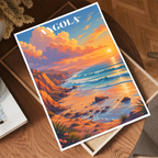 Angola - Travel Poster Vintage Style Wall Art Print - Art Print - Travel Art Poster
