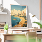 Luanda - Angola - Travel Poster Vintage Style Wall Art Print - Art Print - Travel Art Poster