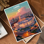 Luanda - Angola - Travel Poster Vintage Style Wall Art Print - Art Print - Travel Art Poster