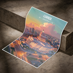 Luanda - Angola - Travel Poster Vintage Style Wall Art Print - Art Print - Travel Art Poster