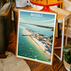 Mussulo - Angola - Travel Poster Vintage Style Wall Art Print - Art Print - Travel Art Poster