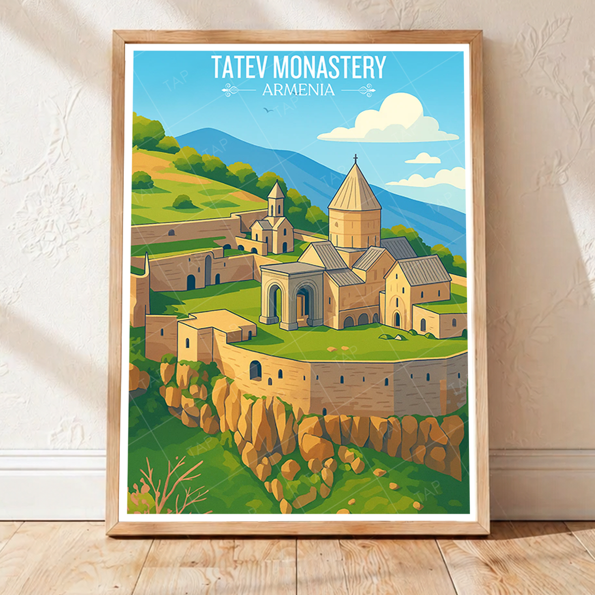 Tatev Monastery - Armenia - Travel Wall Art Print - Art Print - Travel Art Poster