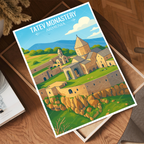 Tatev Monastery - Armenia - Travel Wall Art Print - Art Print - Travel Art Poster