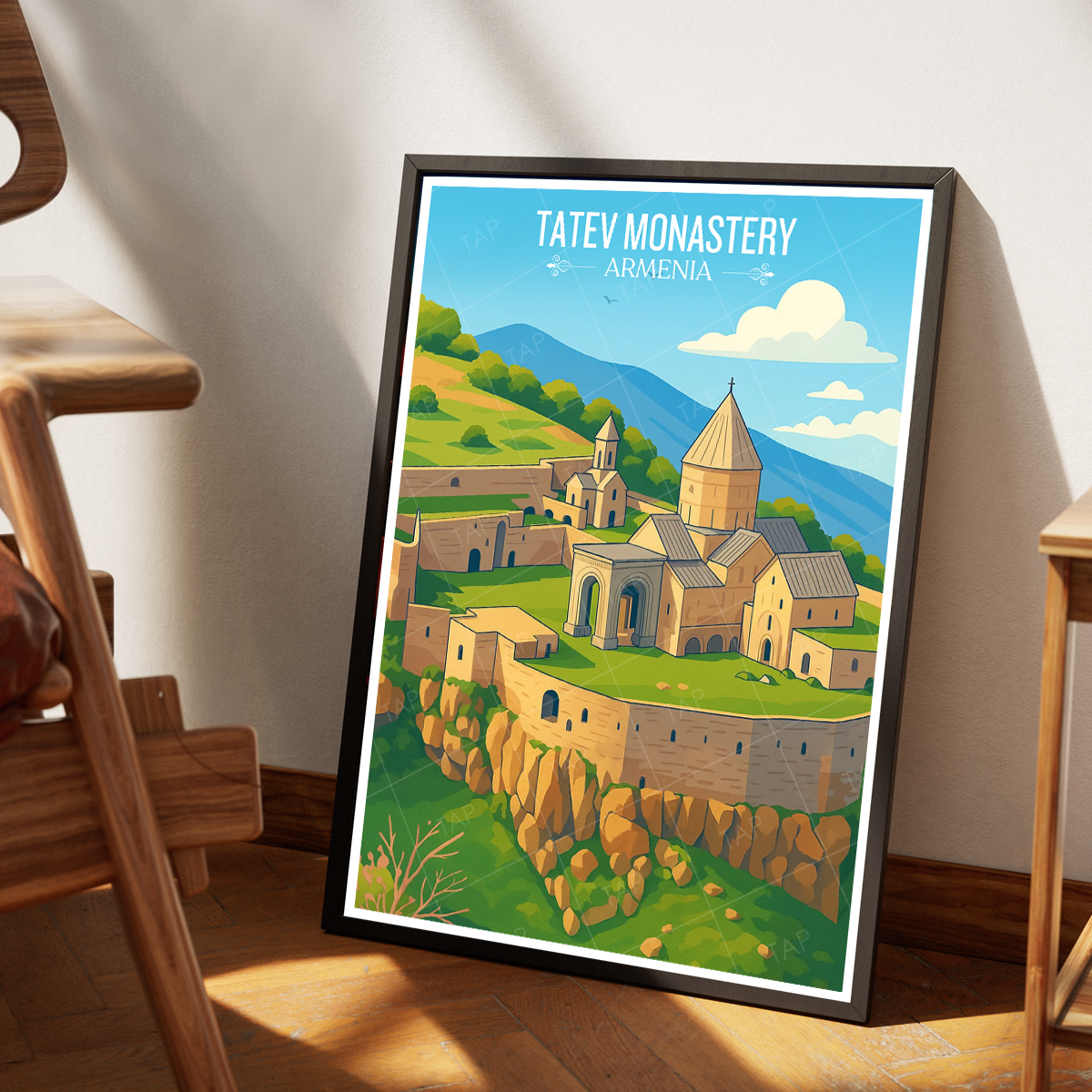 Tatev Monastery - Armenia - Travel Wall Art Print - Art Print - Travel Art Poster