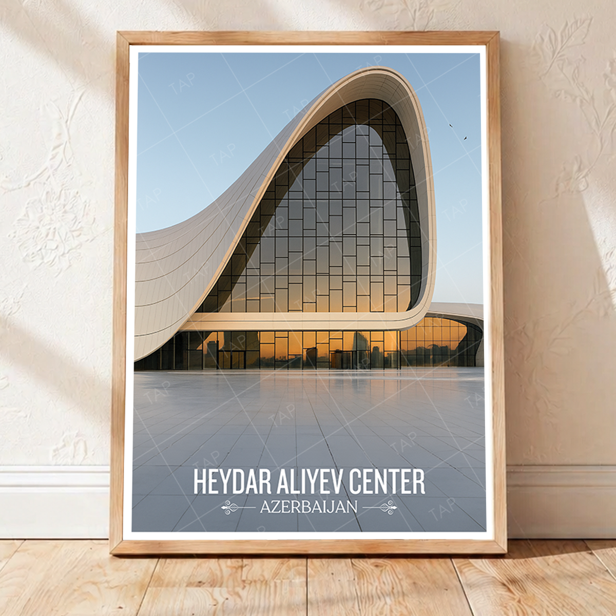 Heydar Aliyev Center - Azerbaijan - Travel Wall Art Print - Art Print - Travel Art Poster