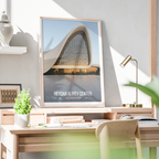 Heydar Aliyev Center - Azerbaijan - Travel Wall Art Print - Art Print - Travel Art Poster