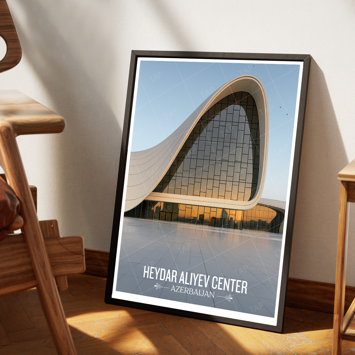 Heydar Aliyev Center - Azerbaijan - Travel Wall Art Print - Art Print - Travel Art Poster